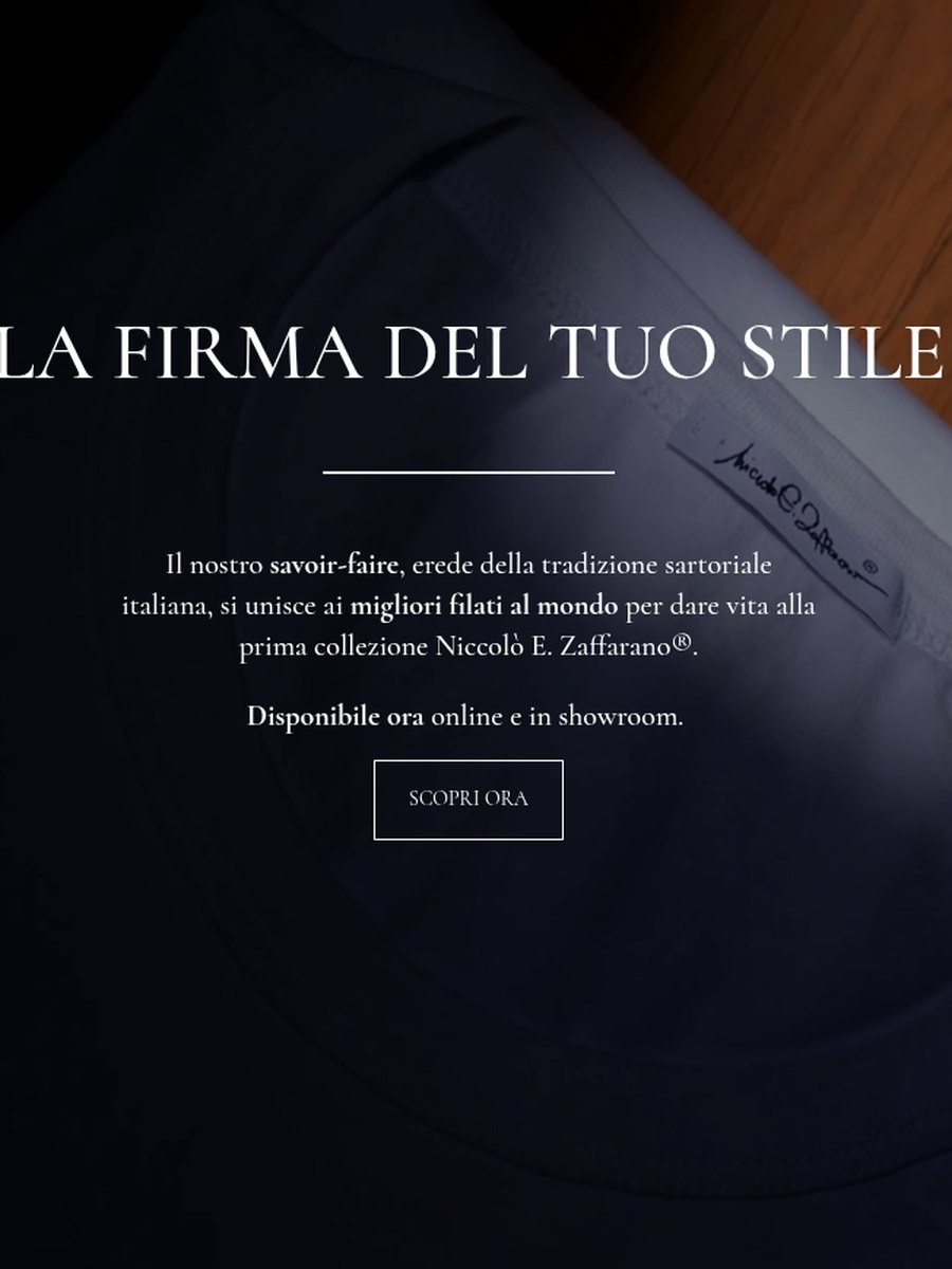Proyecto de Niccolò Zaffarano con Teipe